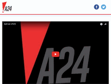 Tablet Screenshot of a24.com